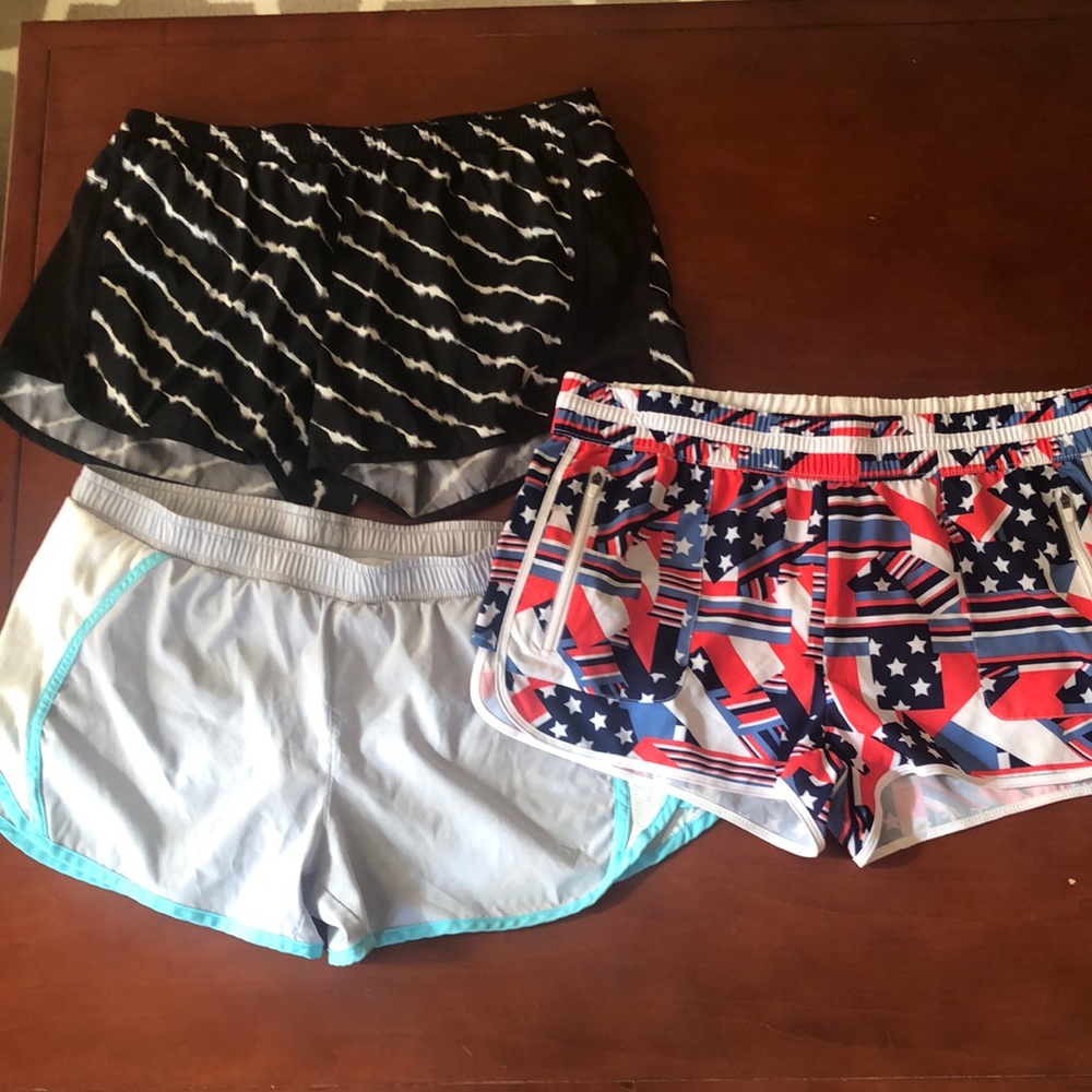 Old Navy & Fabletics athletic shorts. Size medium.
